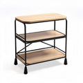 Metal Frame Storage Shelf – Suitable for Home or Office Use – Wood and Metal Construction – 60 x 30 x 70cm