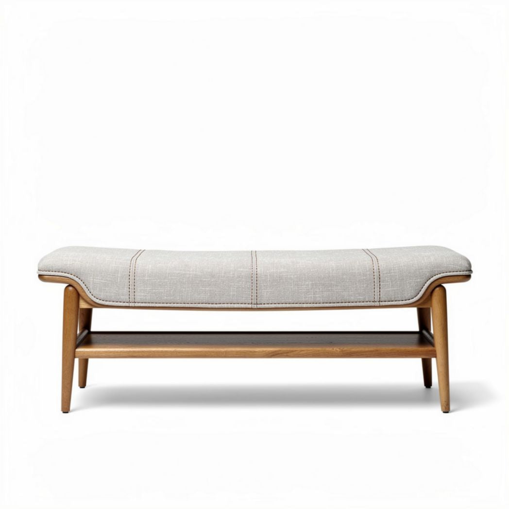 Wooden Bench for Indoor and Outdoor Seating – 150 x 40 x 30cm