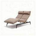 Adjustable Fabric Lounge Chair – Suitable for Relaxation and Rest – Metal Frame and Fabric Upholstery – 130 x 70 x 80cm