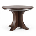 Round Wooden Dining Table for Casual Meals and Gatherings – 75 x 75 x 75cm