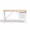 Wooden Office Desk with Drawer for Workspace Organization – 120 x 60 x 75cm